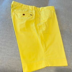 Ralph Lauren Mens Shorts - Yellow Size: 31